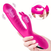 10 Speed Dildo Rabbit Vibrator Dual Vibration - Seductiva
